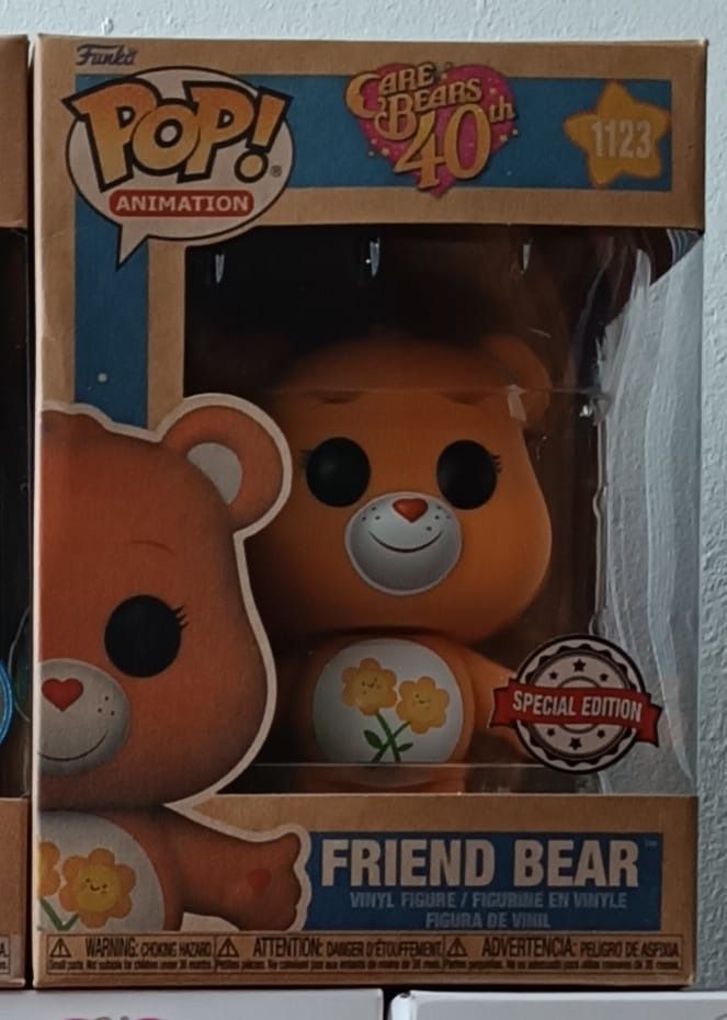 Funko Pop! Animation Care Bears 40Th Friend Bear Vinyl Figure
